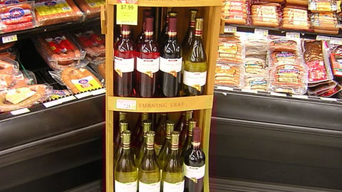 Turning Leaf Wine Rack