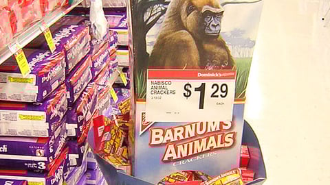 Nabisco Barnum's Animals Floorstand