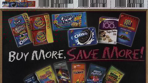 Kraft Cadbury 'Buy More. Save More' FSI