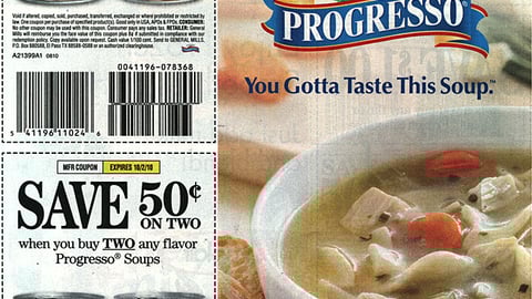 Progresso 'Box Tops' FSI