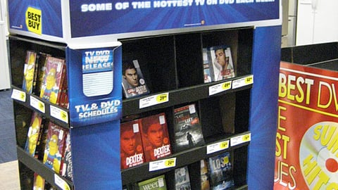 Best Buy 'Fall TV Season' Floorstand