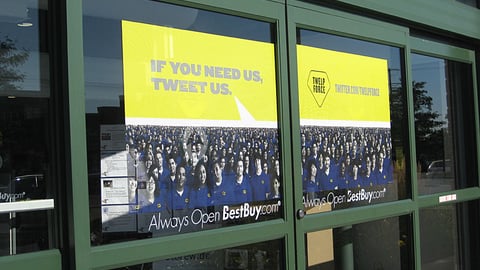 Best Buy 'Twelpforce' Door Cling