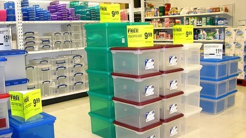 Office Depot Storage Bin Merchandising