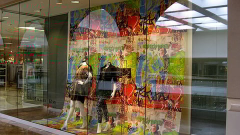 Macy's Rachel Rachel Roy Window Display