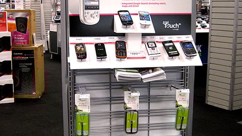 T-Mobile RadioShack Floorstand