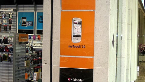 RadioShack T-Mobile Wall Signs