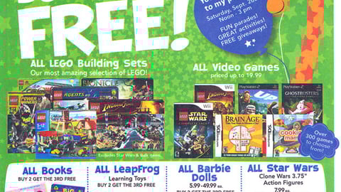 Toys "R" Us 'Geoffrey's Birthday' Circular Cover