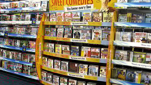 Best Buy 'Sweet Comedies' In-Line Video Display