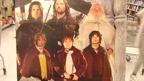 'The Two Towers' Standee