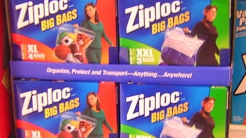 Ziploc Big Bags Shipper
