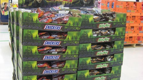 Masterfoods Halloween Pallet Display