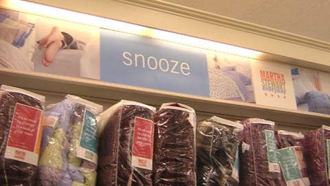 Kmart Martha Stewart Everyday Bedding Signage