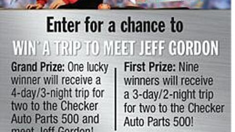 Dominick's/Pepsi/Tylenol 'Meet Jeff Gordon' Feature