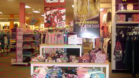 JCPenney Disney Merchandising 