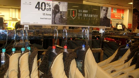 Sears First Infantry Division Rack Sign