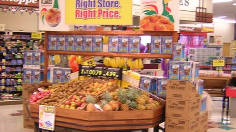 King Soopers Kellogg Display