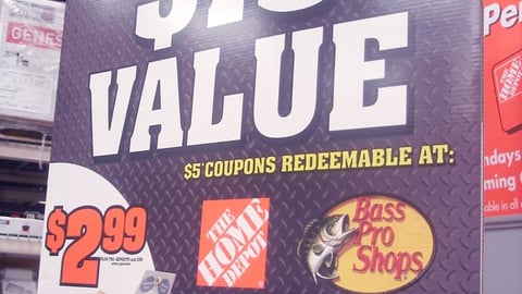 Home Depot/Coke Sign