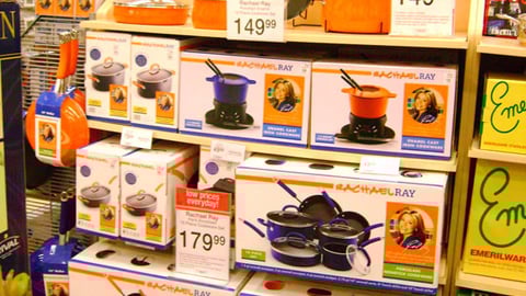 Linens 'n Things Rachael Ray Merchandising