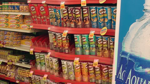 Pringles In-Line Display