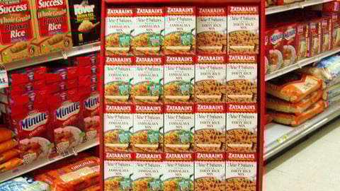 Zatarain's Sweeps Shipper
