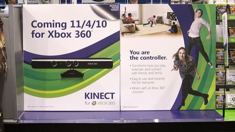 Kinect Best Buy Teaser Display