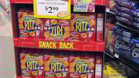 Nabisco Snack Back-to-School Floorstand