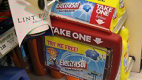 Electrasol Gelpacs Shelf Sampler