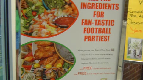 Stop & Shop PepsiCo Stanchion