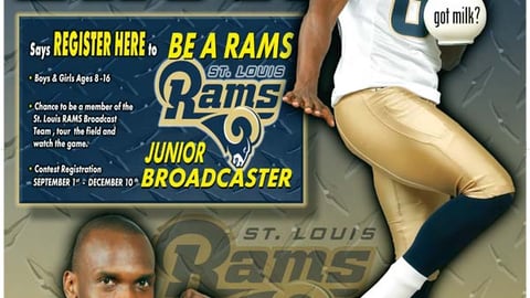 Schnuck's/3-A-Day/St. Louis Rams Sign