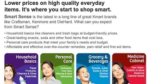 Kmart Smart Sense Website