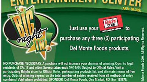 Ralphs 'Big Night In' Feature