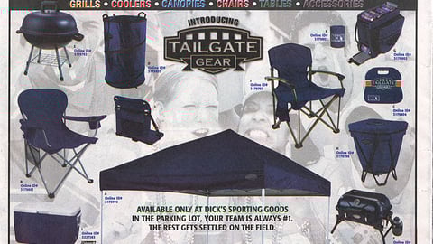 Dick's Tailgate Gear Feature