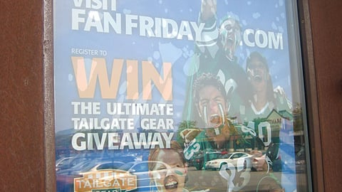 Dick's 'Fan Friday' Window Cling