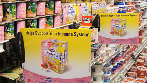 Dannon DanActive Shelf Talkers