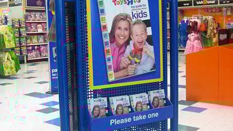 Toys "R" Us 'Welcome' Display