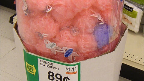 Giant-Carlisle Care One 'Pink' Spa Poofs Dump Bin