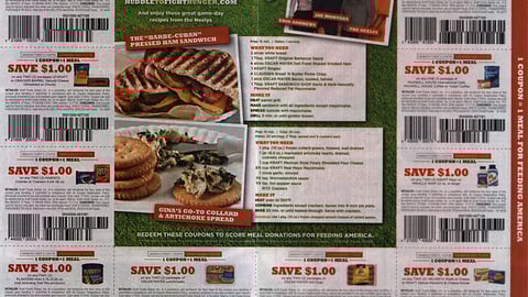 Kraft 'Huddle to Fight Hunger Team' FSI