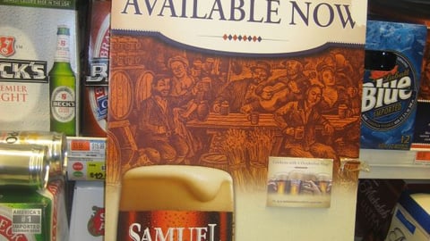 Samuel Adams Oktoberfest Case Card