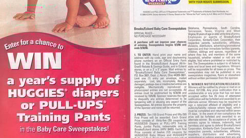 Eckerd/Huggies Sweeps Feature