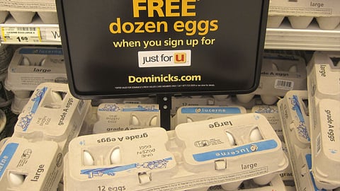 Dominick's 'Just For U' Frame Sign