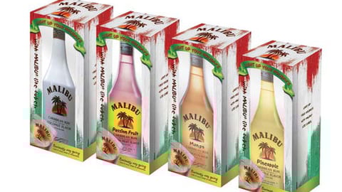 Malibu Ice Cube Promo Packaging