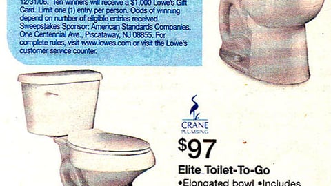 Lowe's/American Standard Sweeps Feature