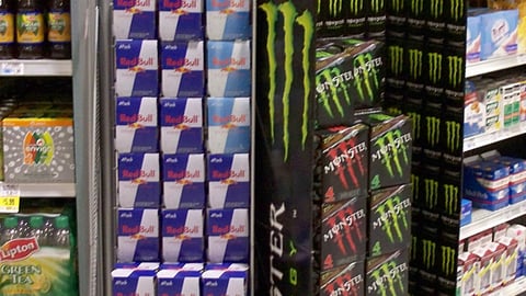 Red Bull, Monster Floorstands