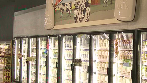 Kroger 'Milk House' Dairy Case