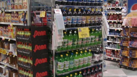 Pepsi-Cola Endcap