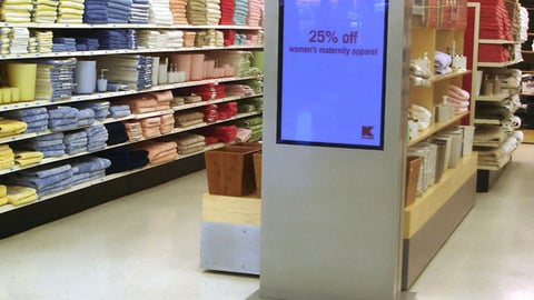 Kmart Freestanding Digital Sign