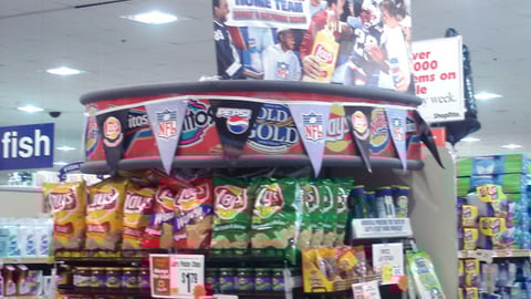Frito-Lay 'Halfback' Endcap Header