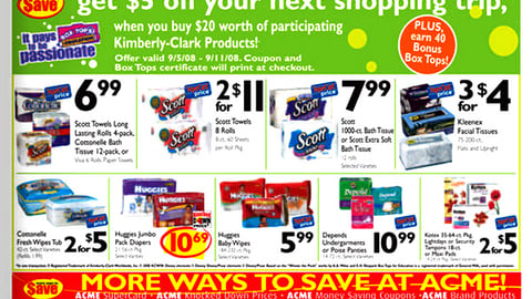 Acme Kimberly-Clark Feature