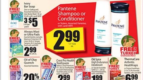 A&P P&G Holiday Turkey Feature