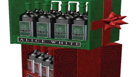Alice White Holiday Display
